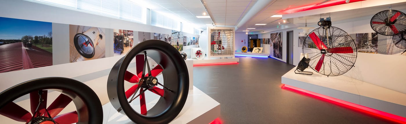 Vostermans Ventilation Showroom
