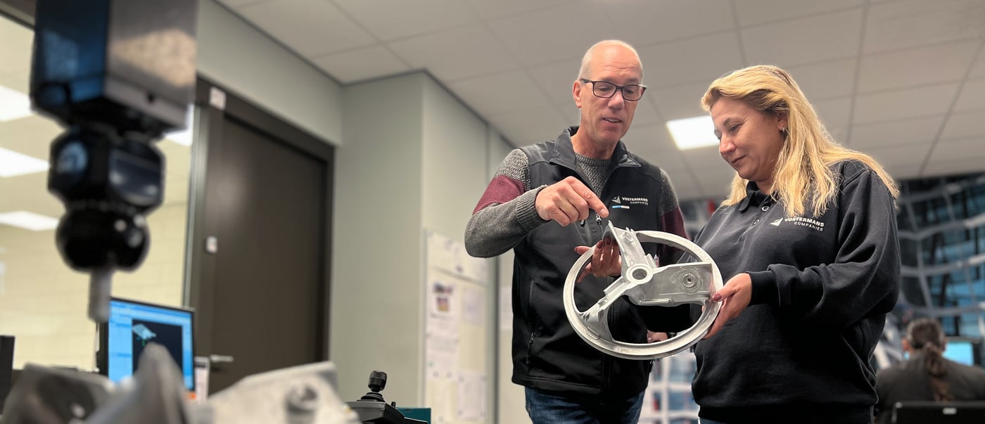 Vostermans Alu Foundries Messurement tool