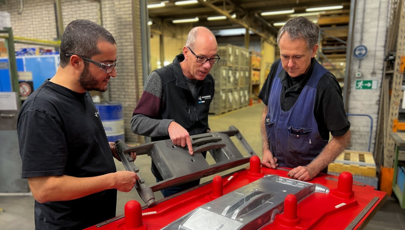 Vostermans Alu Foundries Sand casting inspection-1