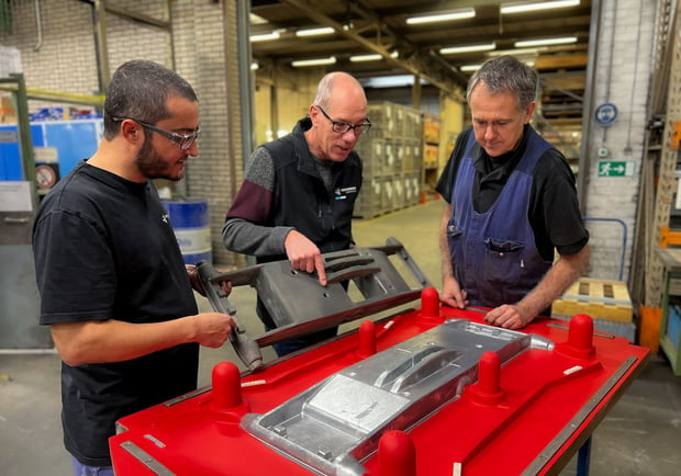 Vostermans Alu Foundries Sand casting inspection