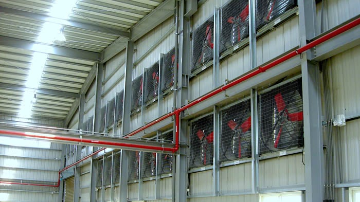 Multifan Galvanized Box Fan Industrial L