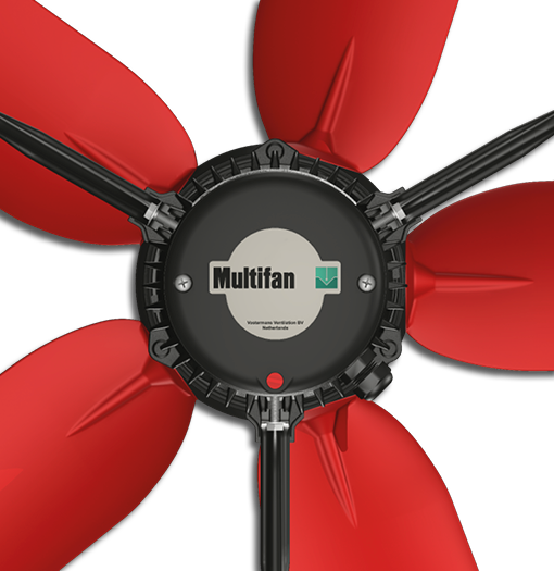 Multifan Ventilator mit Rahmen 230 Volt 4  WS  20 