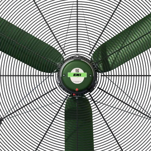 EMI Panel Fan by Vostermans Ventilation for airflow management