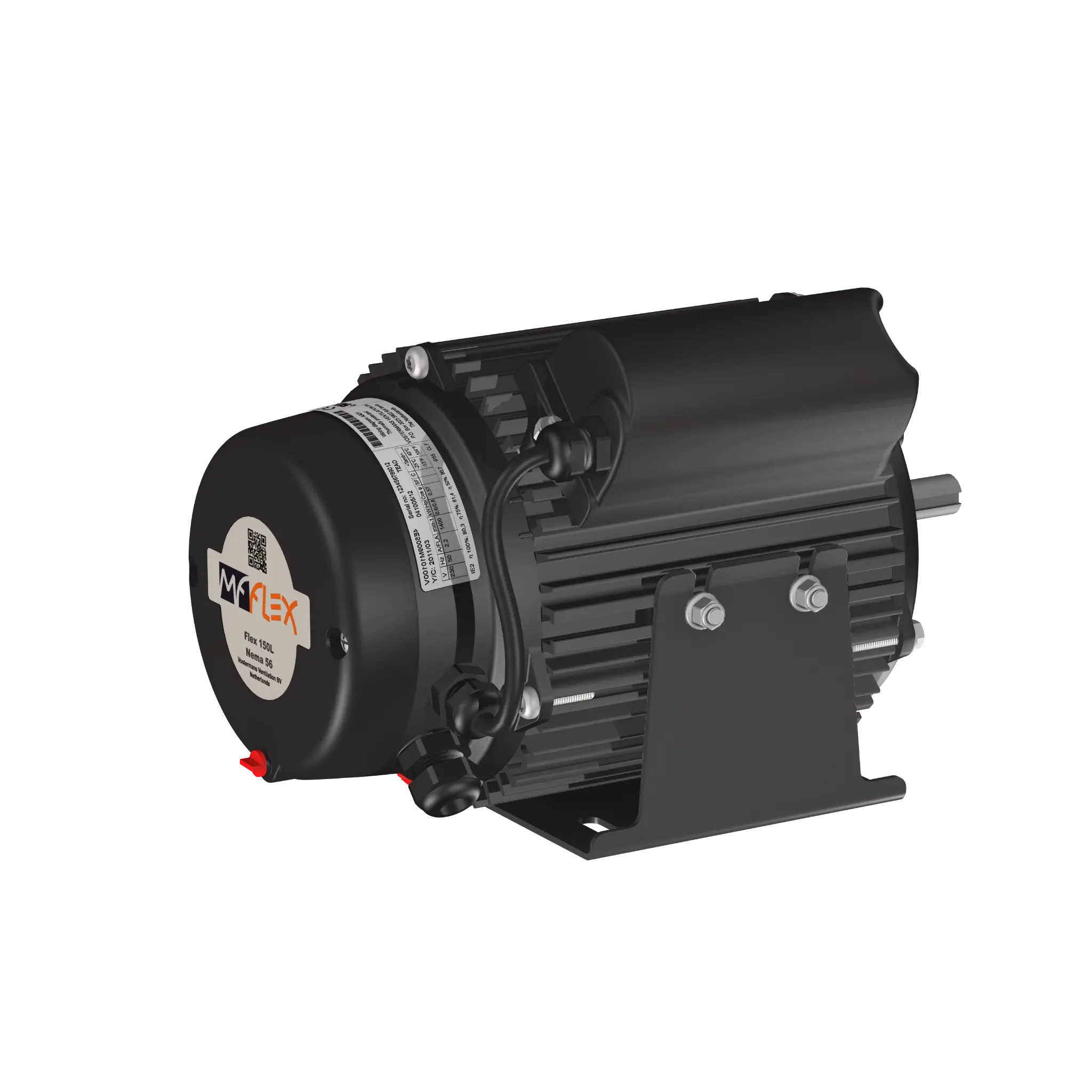 MF-Flex motor 150L NEMA 56 by Vostermans Ventilation for efficient airflow control