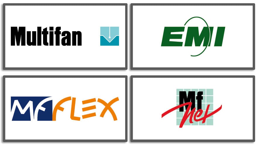 Vostermans Ventilation 4 brands Multifan EMI MfNet MfFlex Co