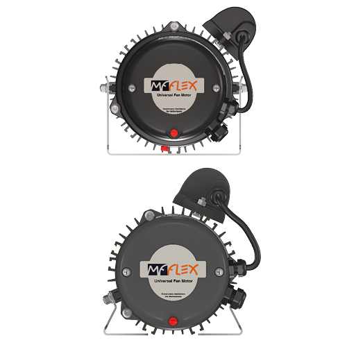 Mf-Flex Universal Fan Motors mounting options L-2